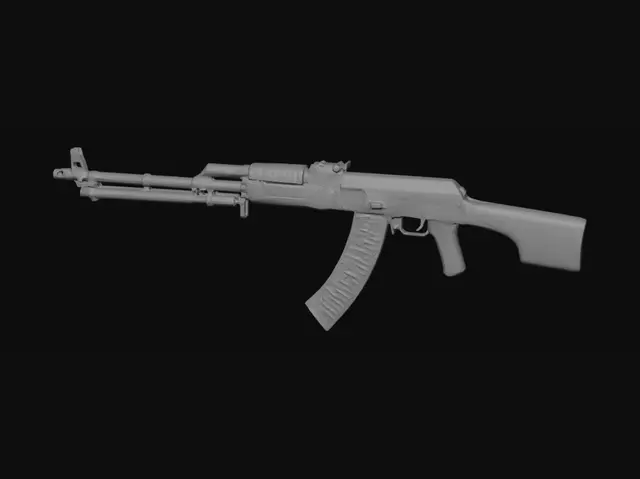3D model for AK-47 Assault Rifle