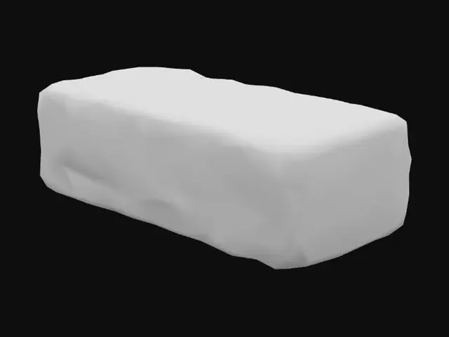3D model for Stone Rectangle
