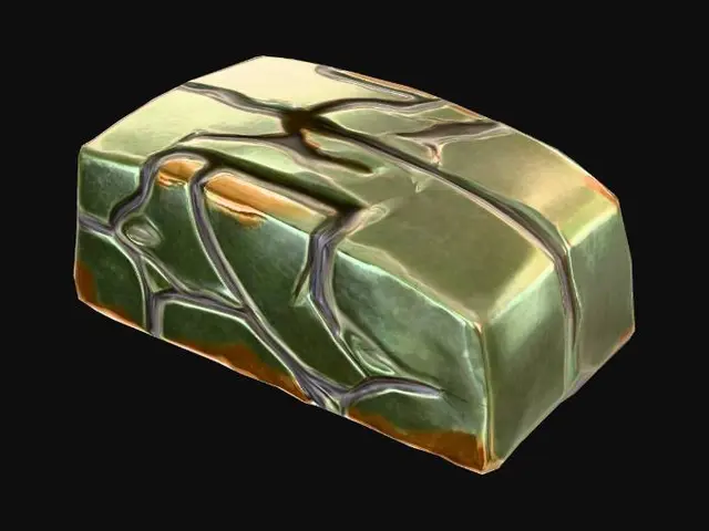 3D model for Half-curve / wedge