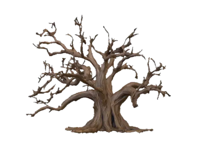 _0905190949_generate - Oak 3D model, vytvořený pomocí AI
