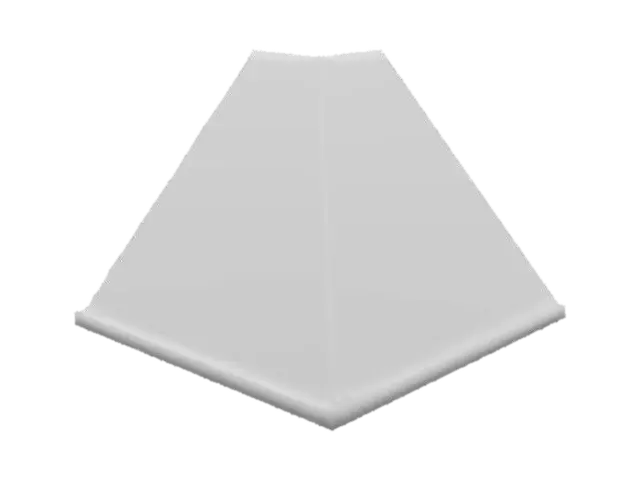 3D model for Roof 90 degrees pitch