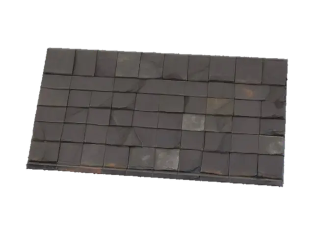 Straight roof 3D model, vytvořený pomocí AI