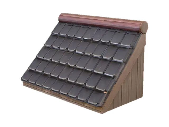 3D model for timber roof