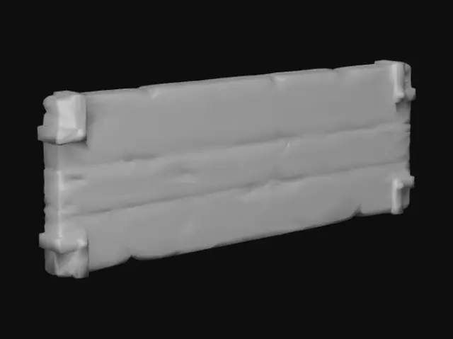 3D model for Wooden_Beam_1106142934_generate