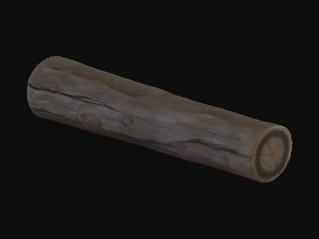 3D model for Meshy_AI_Weathered_Log_0427212416_generate