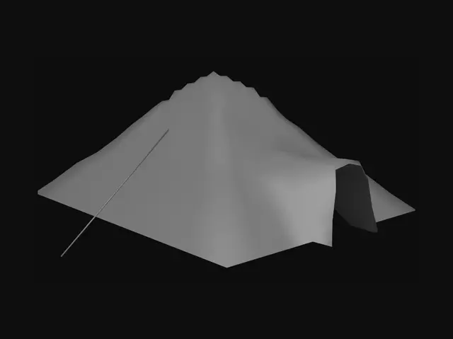 3D model for Main_bandit_tent