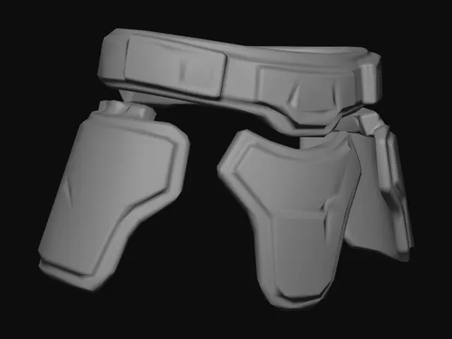 3D model for belt and guard