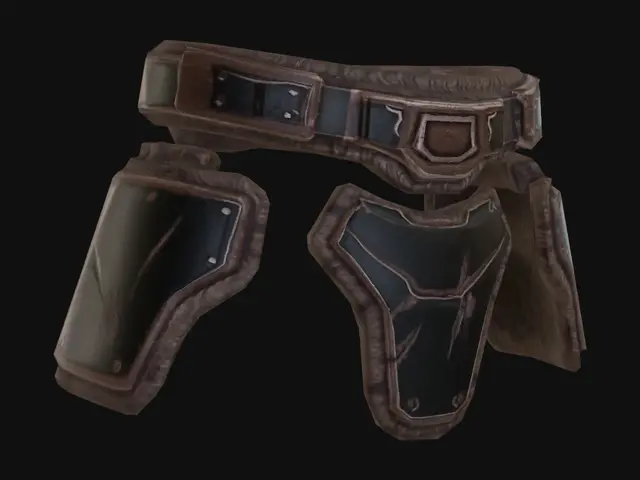 3D model for belt and guard