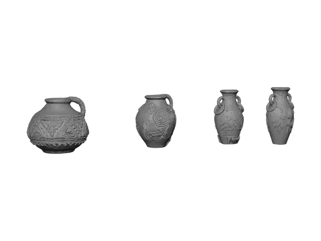 3D model for Desert_jugs