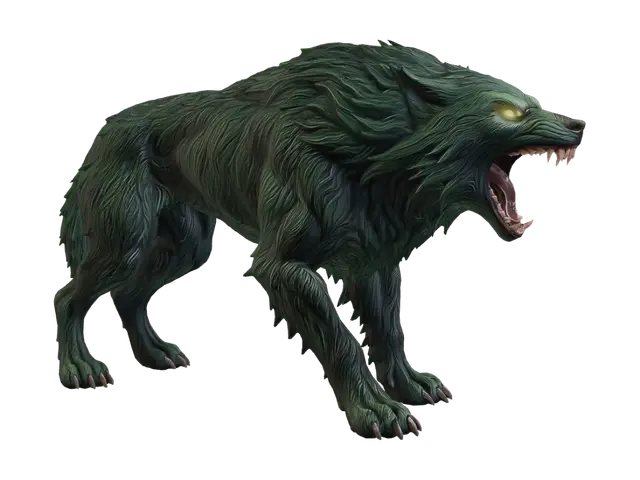 3D model for wolf