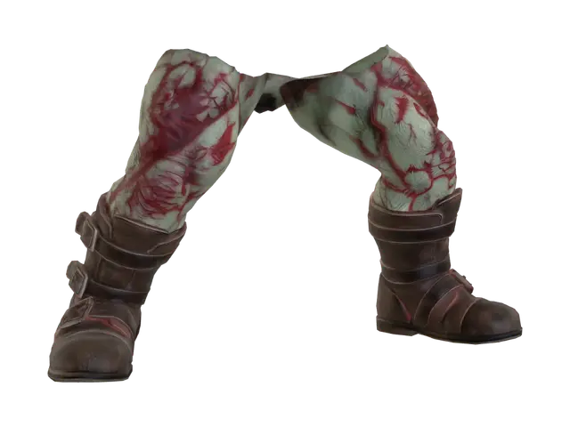 3D model for legs