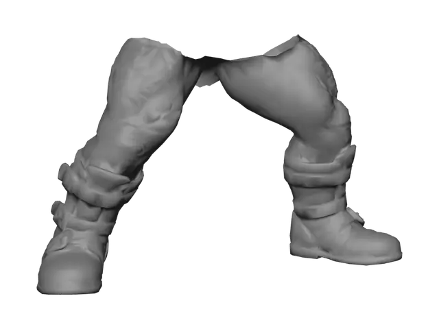 3D model for legs