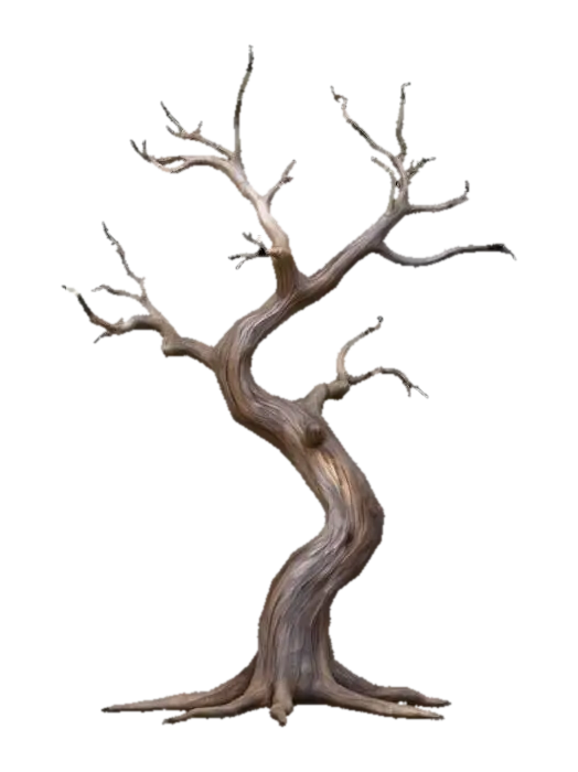 Swamp tree - Plant model 3D, wygenerowany przez AI