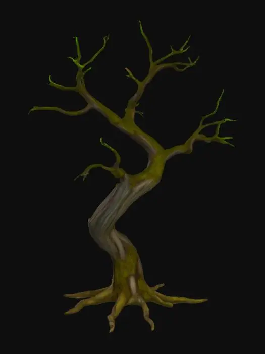 3D model for Swamp tree