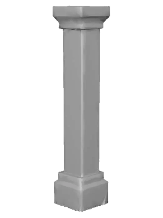 3D model for pillar