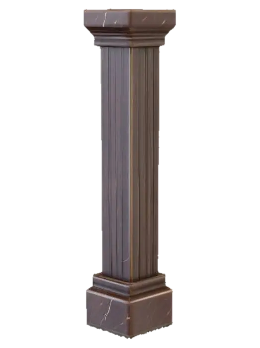 3D model for pillar
