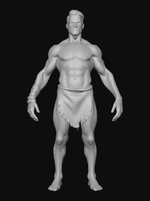3D model for A_perfectly_sculpted__1022160753_generate