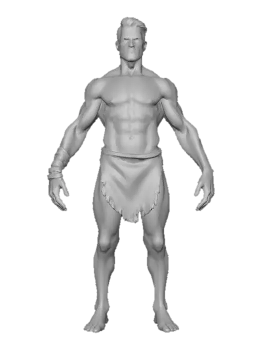 3D model for A_perfectly_sculpted__1022160753_generate