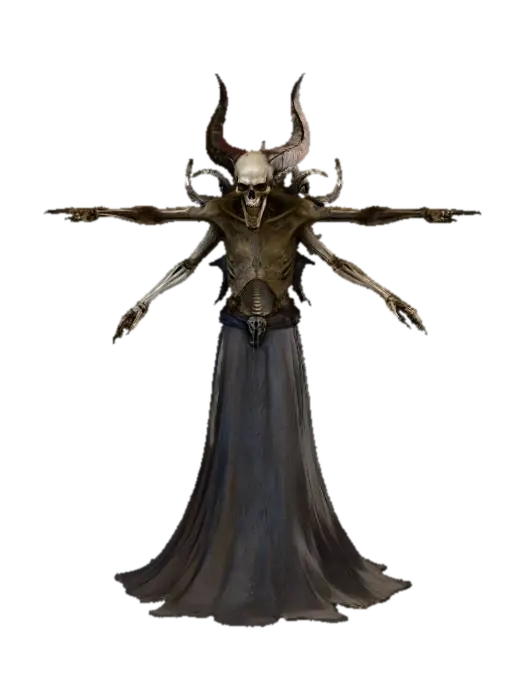 Meshy_AI_Demonic_Warrior_1220062055_generate - Violent 3D model, vytvořený pomocí AI