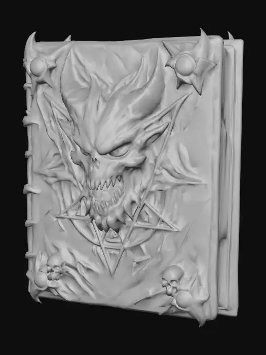 3D model for EvilBook_4