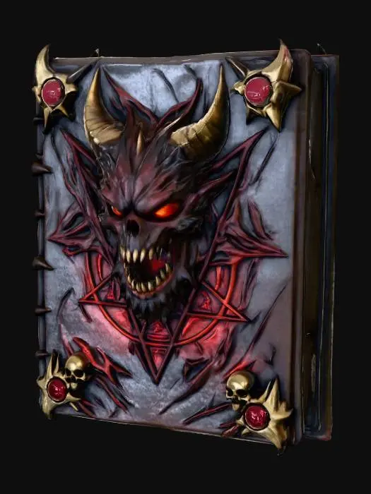 3D model for EvilBook_4