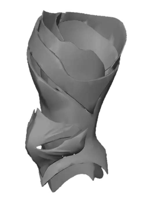 3D model for Demon_suit_leg