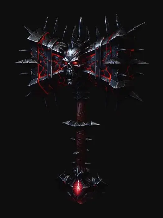 3D model for Meshy_AI_Crimson_Skullbreaker_0423104257_generate