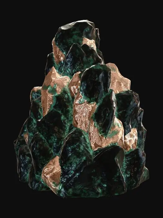 3D model for Meshy_AI_Gilded_Summit_0501214908_generate