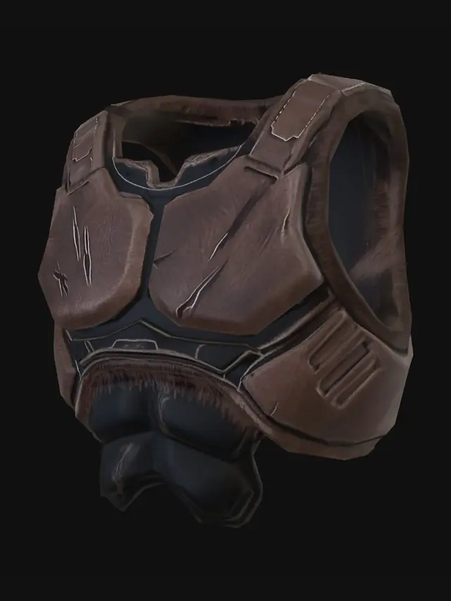 3D model for Chest Armour