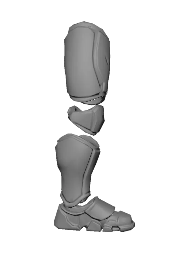 3D model for Leg guard