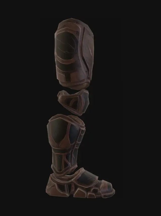 3D model for Leg guard