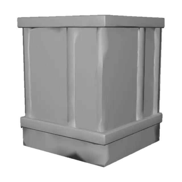 3D model for StoneWall_Corner_0510151554_texture1