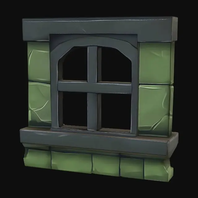 3D model for orc window wall