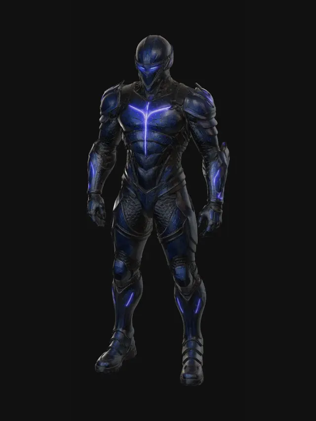 3D model for Azure Scale Knight