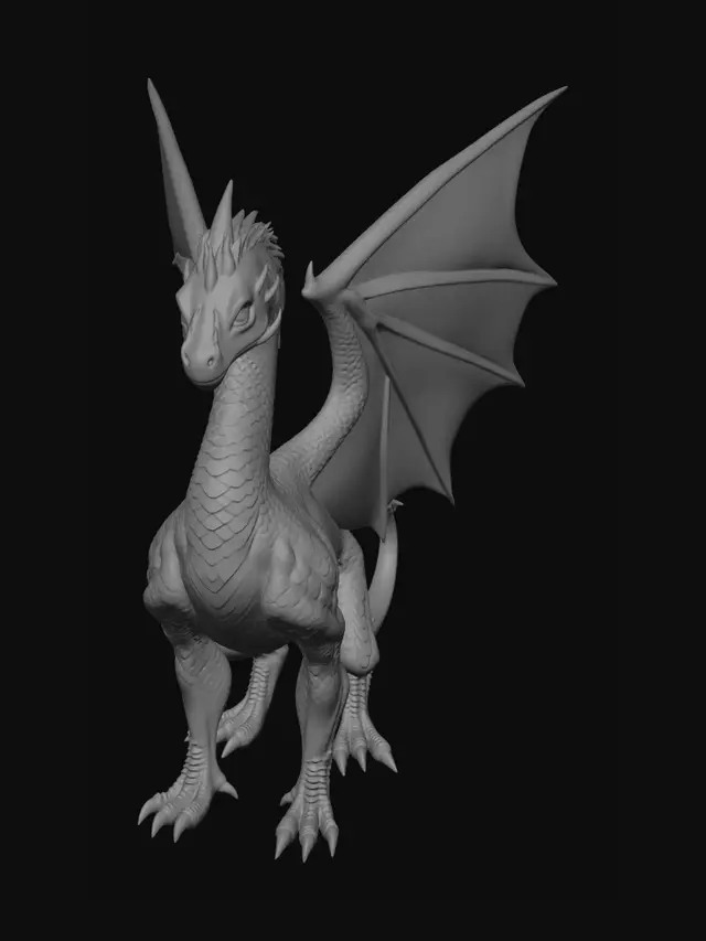 3D model for создай 3d модель ездового животного церрадор из игры легенда наследие драконов DWAR