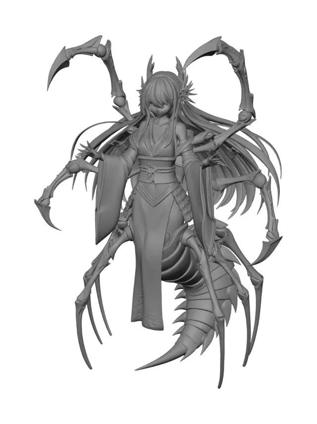 3D model for Empress of the Web