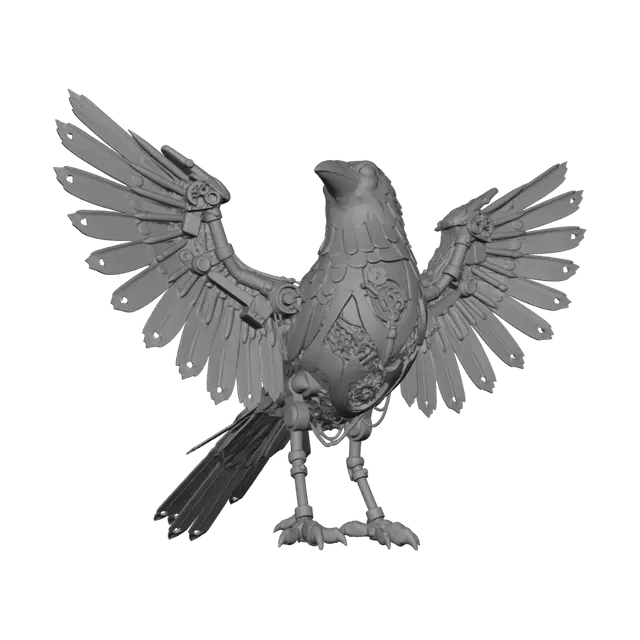 3D model for The Iron Raven