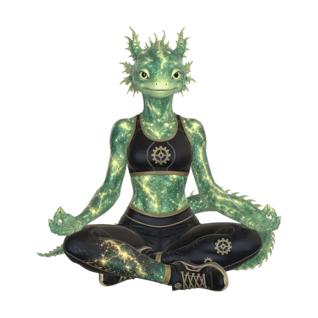 3D model for Celestial Lizard Serenity