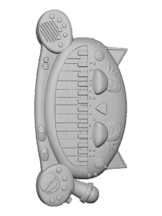 3D model for Cat Keyboard Toy