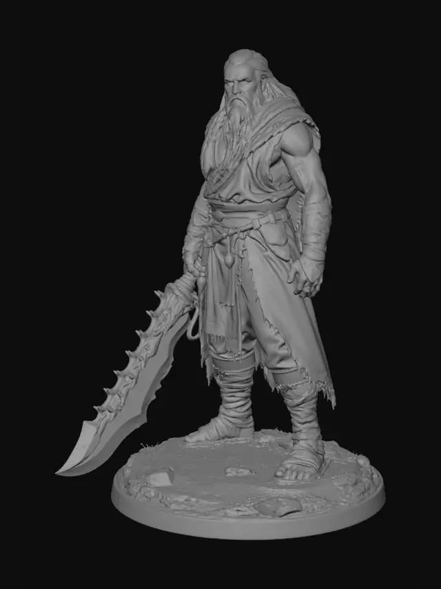 3D model for Warlord of the Wastes