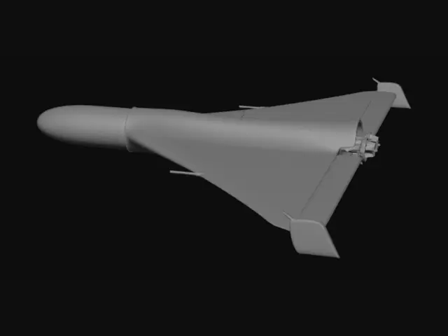 3D model for Shadow Delta in Flight