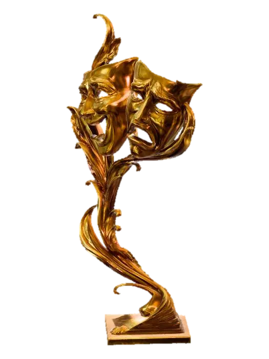 masks - Masking 3D model, vytvořený pomocí AI