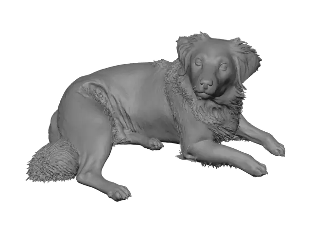 3D model for Sunny Poolside Pup
