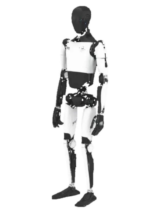 Tesla Bot 3D model, vytvořený pomocí AI