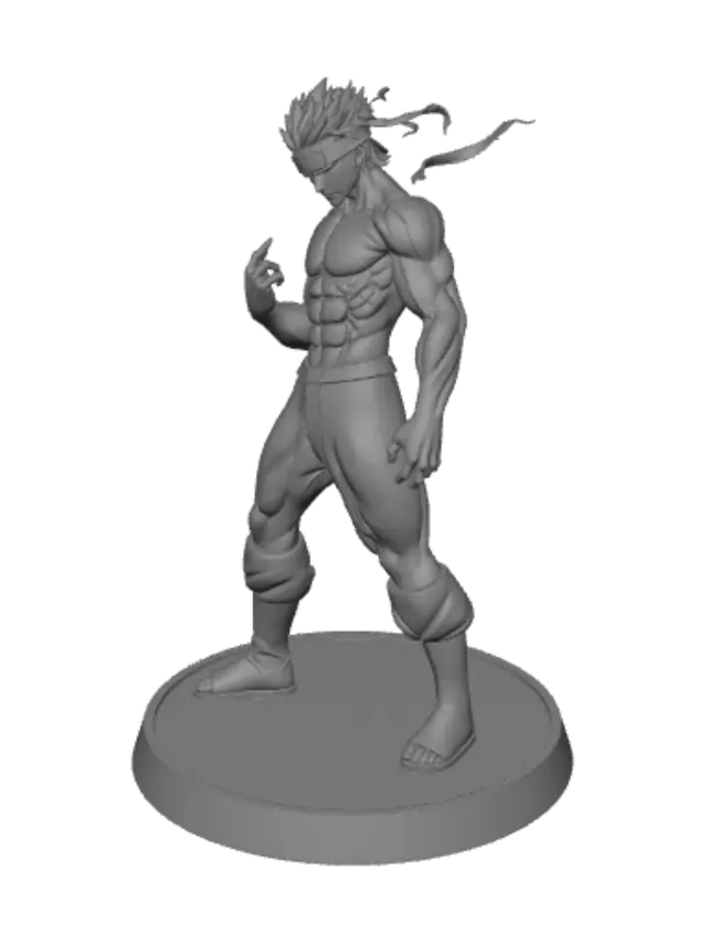 3D model for Moonlit Inferno Shinobi