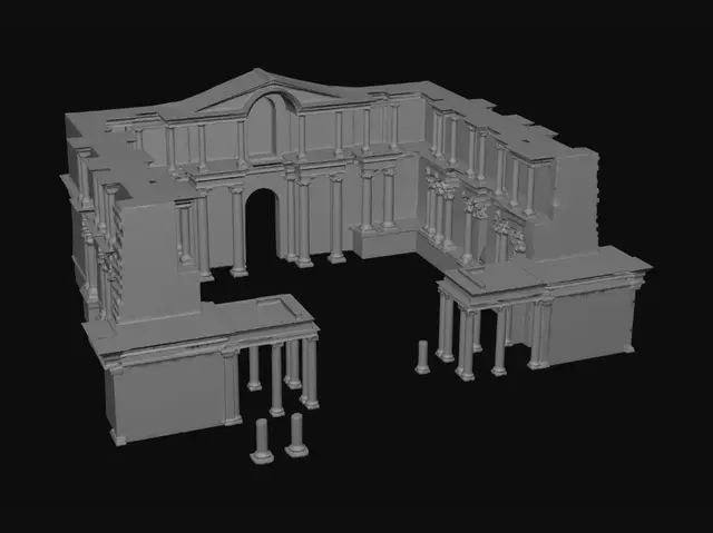 3D model for Grand Colonnade Ruin