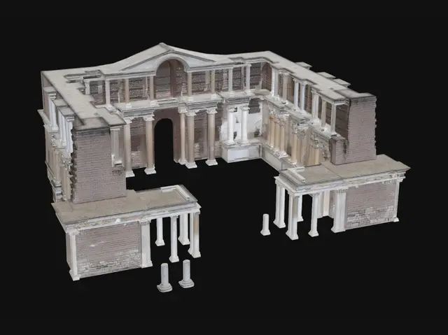 3D model for Grand Colonnade Ruin