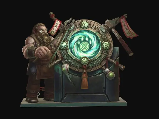 3D model for The Dwarven Runic Gate