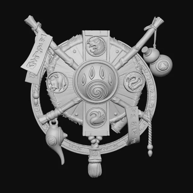 3D model for Emerald Wheel of the Ancients