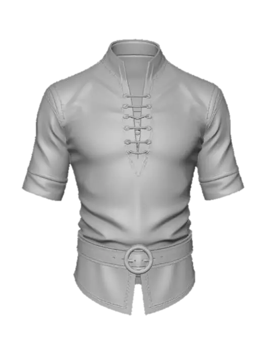 3D model for Medieval Tunic Display